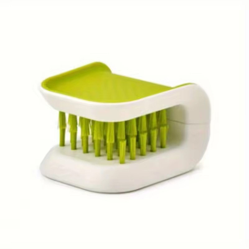 Seat Cleaner Fabric - แปรงขนแข็งแบบพับได้สองด้านรูปตัวยู อุปกรณ์ทำความสะอาดอเนกประสงค์สำหรับเข็มขัดนิรภัยรถยนต์และใช้ในครัวเรือน